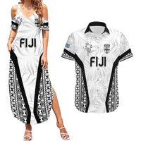 Custom Fiji 2026 Rugby Couples Matching Summer Maxi Dress and Hawaiian Shirt Fijian Tapa Pattern
