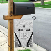 Custom Fiji 2026 Rugby Garden Flag Fijian Tapa Pattern