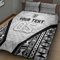 Custom Fiji 2026 Rugby Quilt Bed Set Fijian Tapa Pattern
