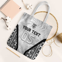 Custom Fiji 2026 Rugby Tote Bag Fijian Tapa Pattern