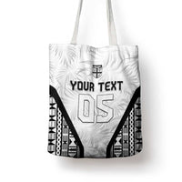 Custom Fiji 2026 Rugby Tote Bag Fijian Tapa Pattern