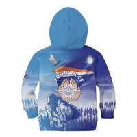 Personalised Marshall Islands Remembrance Day Kid Hoodie We Will Always Remember