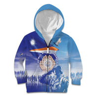Personalised Marshall Islands Remembrance Day Kid Hoodie We Will Always Remember
