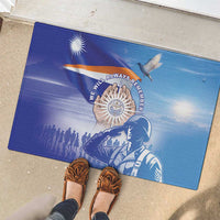 Marshall Islands Remembrance Day Rubber Doormat We Will Always Remember