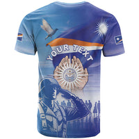 Personalised Marshall Islands Remembrance Day T Shirt We Will Always Remember