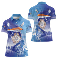 Personalised Marshall Islands Remembrance Day Women Polo Shirt We Will Always Remember LT05 - Polynesian Pride