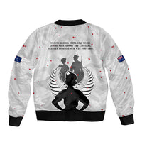 New Zealand ANZAC Day Bomber Jacket For The Nurse Lest We Forget LT05 - Polynesian Pride
