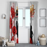 New Zealand ANZAC Day Window Curtain The Unsung Heroes Sisters of War