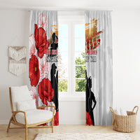 New Zealand ANZAC Day Window Curtain The Unsung Heroes Sisters of War