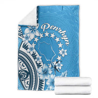 Penrhyn Gospel Day Blanket Cook Islands Tribal Pattern