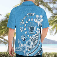 Personalised Penrhyn Gospel Day Hawaiian Shirt Cook Islands Tribal Pattern