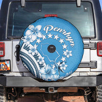 Penrhyn Gospel Day Spare Tire Cover Cook Islands Tribal Pattern