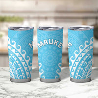 Cook Islands Mauke Tumbler Cup Polynesian Tribal Tattoo