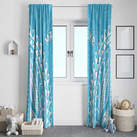 Custom Cook Islands Mauke Window Curtain Polynesian Tribal Tattoo