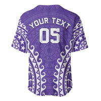 Custom Cook Islands Rarotonga Baseball Jersey Polynesian Tribal Tattoo