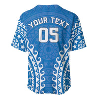 Custom Cook Islands Pukapuka Baseball Jersey Polynesian Tribal Tattoo