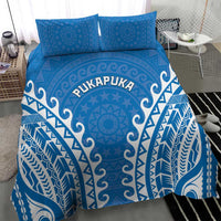 Custom Cook Islands Pukapuka Bedding Set Polynesian Tribal Tattoo