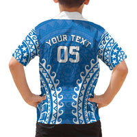 Custom Cook Islands Pukapuka Family Matching Long Sleeve Bodycon Dress and Hawaiian Shirt Polynesian Tribal Tattoo LT05 - Polynesian Pride