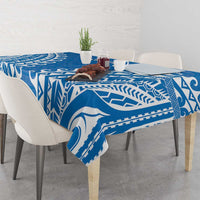 Custom Cook Islands Pukapuka Tablecloth Polynesian Tribal Tattoo