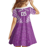 Custom Cook Islands Mangaia Family Matching Short Sleeve Bodycon Dress and Hawaiian Shirt Polynesian Tribal Tattoo LT05 - Polynesian Pride
