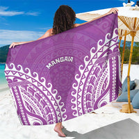 Cook Islands Mangaia Sarong Polynesian Tribal Tattoo LT05 One Size 44 x 66 inches Pink - Polynesian Pride