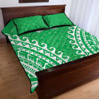 Custom Cook Islands Mitiaro Quilt Bed Set Polynesian Tribal Tattoo