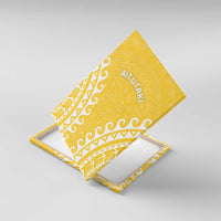 Custom Cook Islands Aitutaki Canvas Wall Art Polynesian Tribal Tattoo