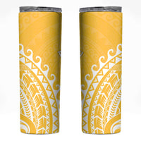 Cook Islands Aitutaki Skinny Tumbler Polynesian Tribal Tattoo