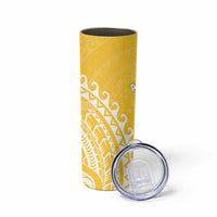 Cook Islands Aitutaki Skinny Tumbler Polynesian Tribal Tattoo