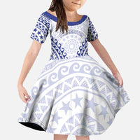 Custom Cook Islands Palmerston Family Matching Tank Maxi Dress and Hawaiian Shirt Polynesian Tribal Tattoo