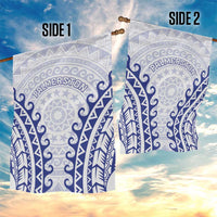 Custom Cook Islands Palmerston Garden Flag Polynesian Tribal Tattoo