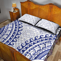 Custom Cook Islands Palmerston Quilt Bed Set Polynesian Tribal Tattoo