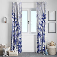 Custom Cook Islands Palmerston Window Curtain Polynesian Tribal Tattoo