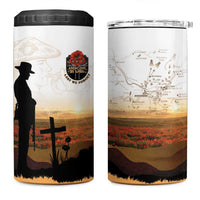 Australia And New Zealand ANZAC Day 4 in 1 Can Cooler Tumbler Battle Of Beersheba