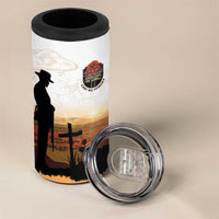 Australia And New Zealand ANZAC Day 4 in 1 Can Cooler Tumbler Battle Of Beersheba