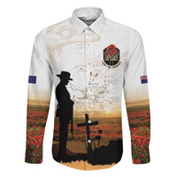 Australia And New Zealand ANZAC Day Family Matching Long Sleeve Bodycon Dress and Hawaiian Shirt Battle Of Beersheba