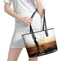 Australia And New Zealand ANZAC Day Leather Tote Bag Battle Of Beersheba
