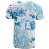 Happy Fiji Girmit Day T Shirt Fijian Tapa With Mandala Pattern