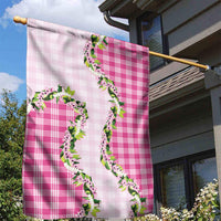 Pink Hawaii Palaka Garden Flag Maile Pikake Honohono Orchid Lei