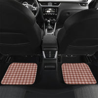 Mocha Hawaii Palaka Car Mats Maile Pikake Honohono Orchid Lei