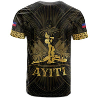 Haiti 1804 T Shirt Polynesian Gold Neg Maron