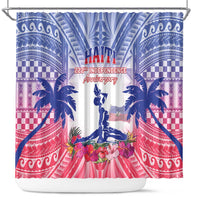 Haiti Independence Day Shower Curtain Neg Maron Polynesian Style LT05