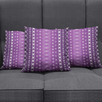 Purple Samoa Malu Tattoo Inspired Pillow Cover - Polynesian Pride