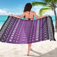 Purple Samoa Malu Tattoo Inspired Sarong - Polynesian Pride