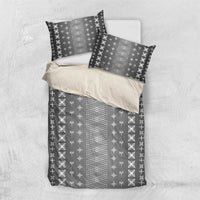 Black Samoa Malu Tattoo Inspired Bedding Set - Polynesian Pride