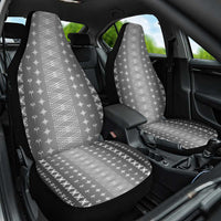 Black Samoa Malu Tattoo Inspired Car Seat Cover - Polynesian Pride