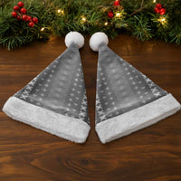 Black Samoa Malu Tattoo Inspired Christmas Santa Hat - Polynesian Pride