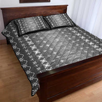 Black Samoa Malu Tattoo Inspired Quilt Bed Set - Polynesian Pride