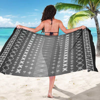 Black Samoa Malu Tattoo Inspired Sarong - Polynesian Pride