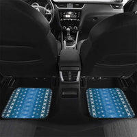 Blue Samoa Malu Tattoo Inspired Car Mats - Polynesian Pride